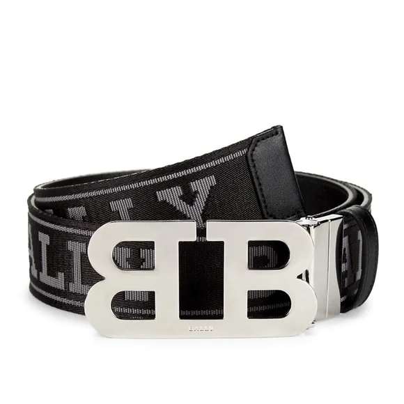 Bally | Accessories | Bally Mirror B Buckle Reversible Belt  display picture 1